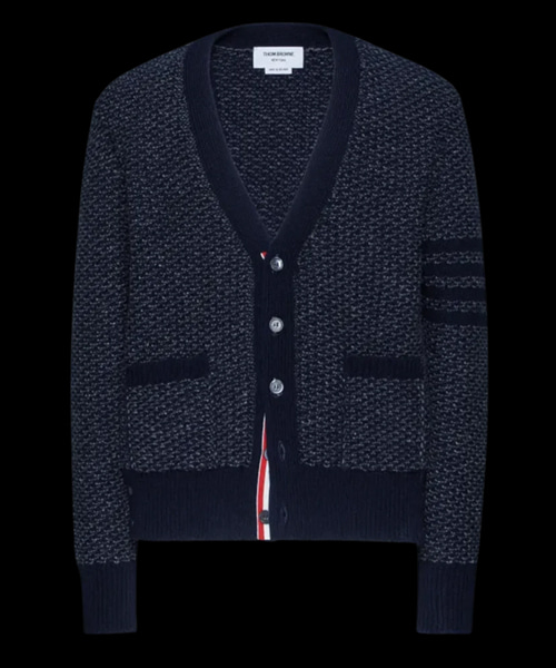 도네갈 사선 릴렉스드 브이넥 가디건