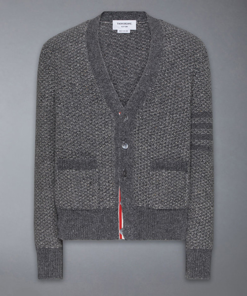 도네갈 사선 릴렉스드 브이넥 가디건