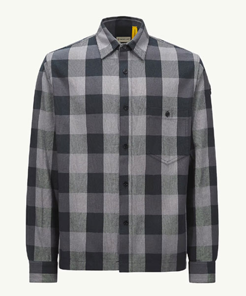 x MERCEDES-BENZNIGO 플레드 코튼 셔츠