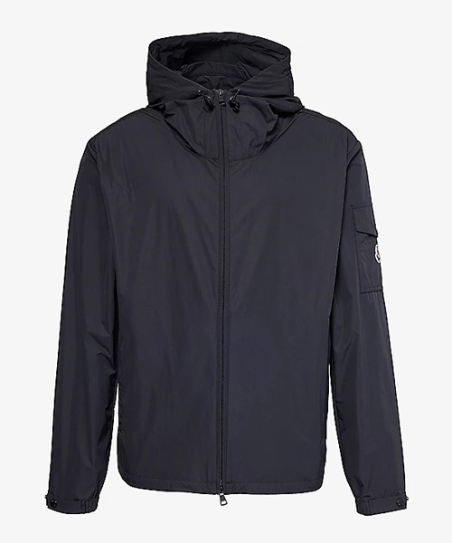 사씨에르 엠브로이더드 후드 쉘 자켓