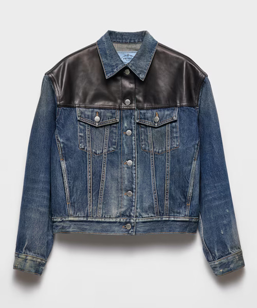 데님 앤 레더 자켓