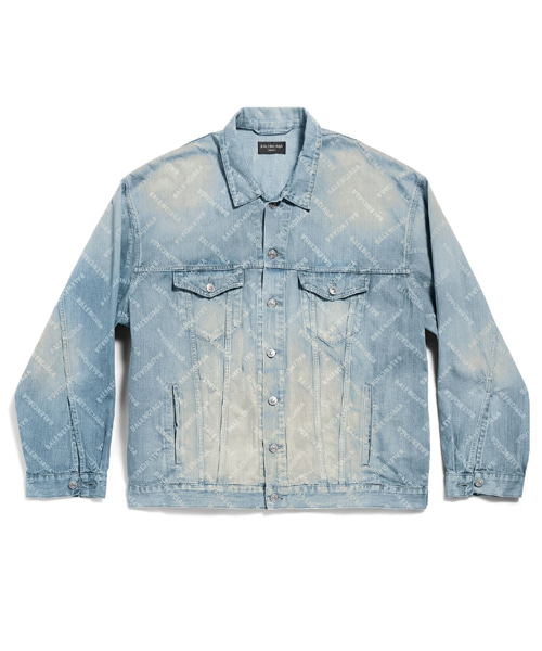 다이애그널 올오버 오버사이즈 자켓