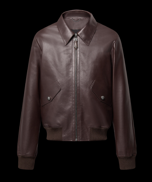 레더 봄버 자켓