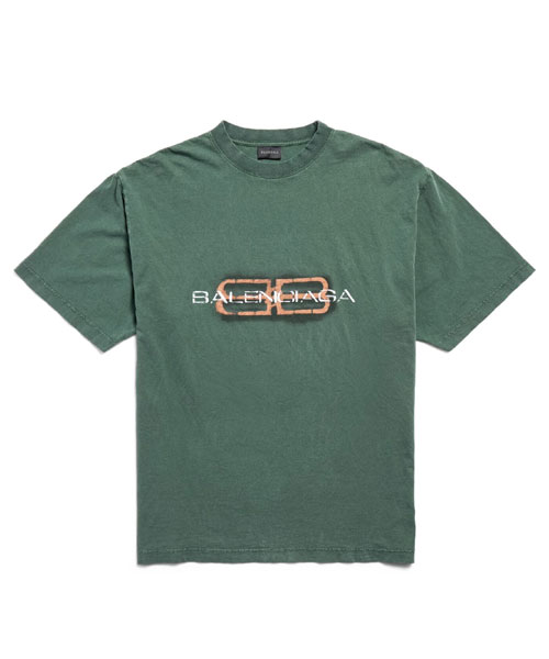 BB 아이콘 스텐실 미디엄 핏 티셔츠