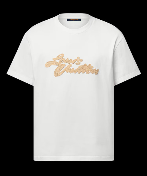 엠브로이더드 시그니처 티셔츠