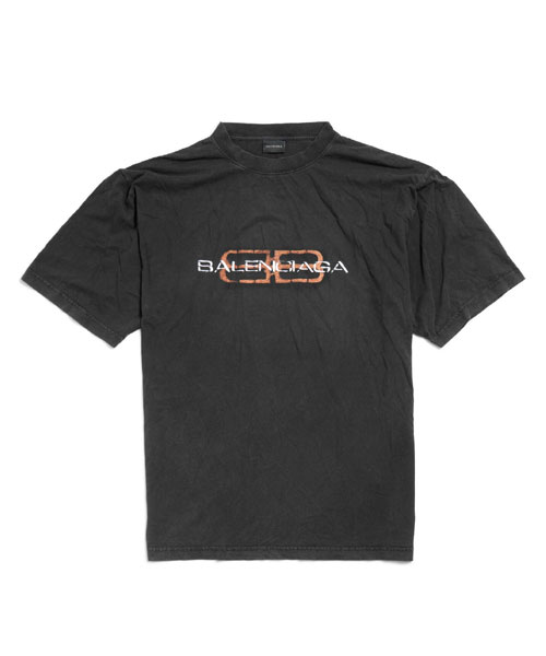 BB 아이콘 스텐실 미디엄 핏 티셔츠