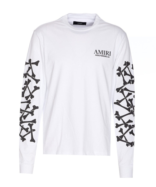 본 스태커드 롱 슬리브 티셔츠