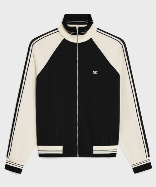 더블 페이스 저지 트랙수트 재킷