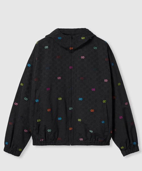 GG 코튼 립스탑 자켓