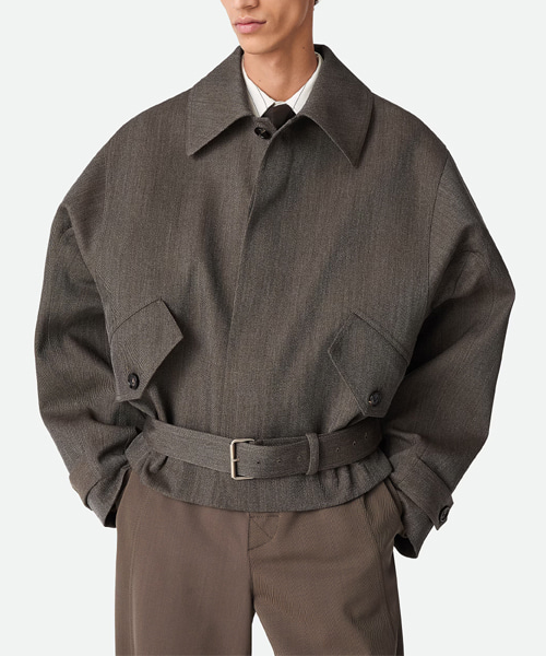 울 트윌 보머 재킷