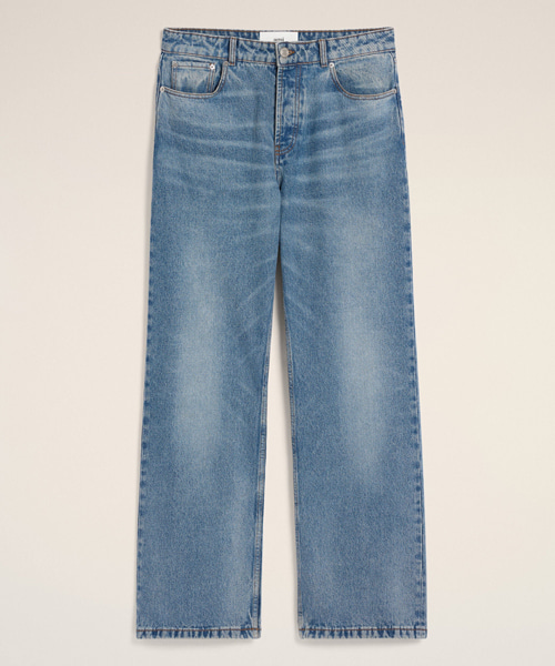 코튼 라지 핏 진