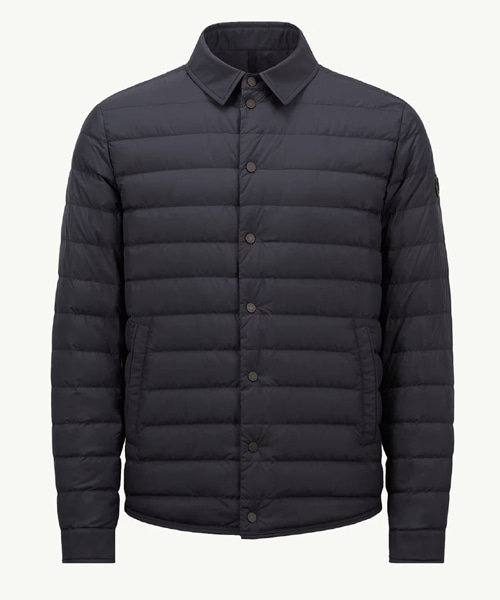 부르동 다운 셔츠 자켓