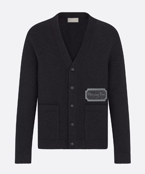 캐시미어 저지 가디건