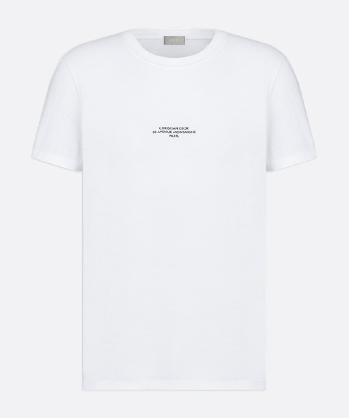 머서라이즈 코튼 저지 레귤러 핏 티셔츠