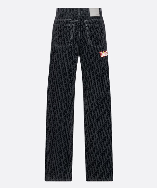 블루 코튼 데님 헤리티지 진