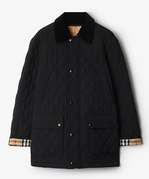 퀄팅 나일론 반 재킷