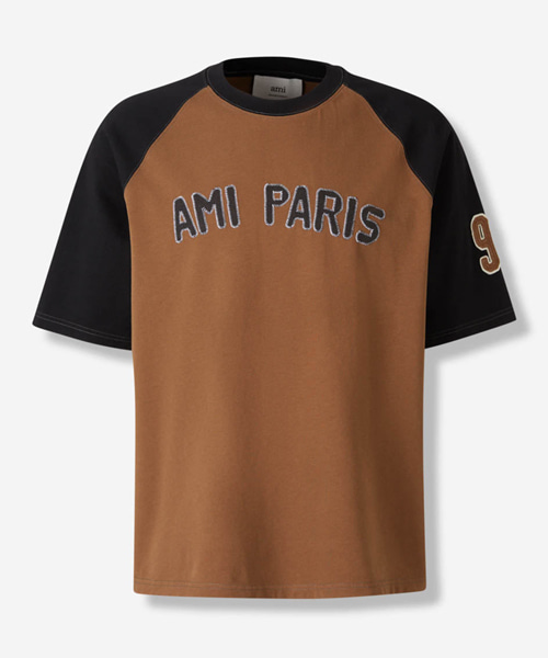 엠브로이더드 로고 티셔츠