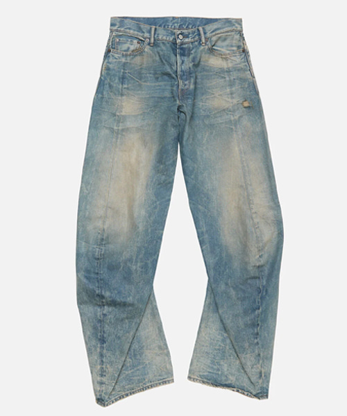 더티 워싱 빈티지 루즈핏 진