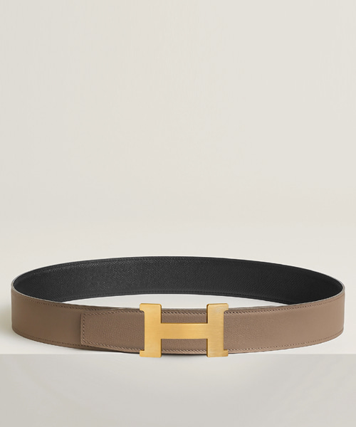 콘스탄스 벨트 버클 리버서블 가죽 스트랩 38mm