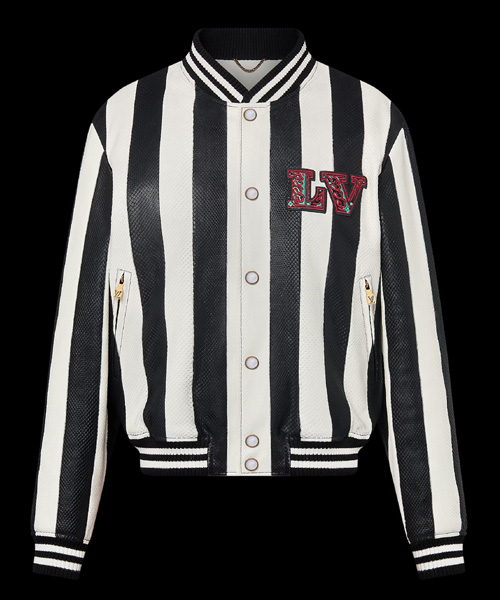 투톤 파이톤 봄버 자켓