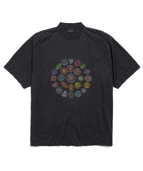 스파이럴 크레스트 미디엄 핏 티셔츠