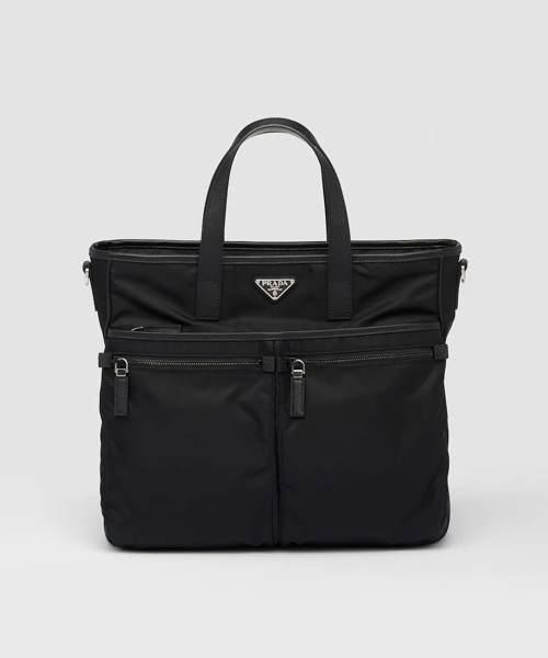 리나일론 사피아노 가죽 토트백