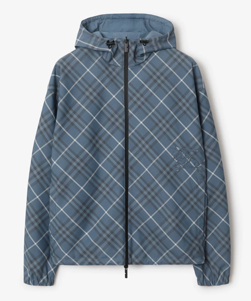 리버시블 체크 자켓