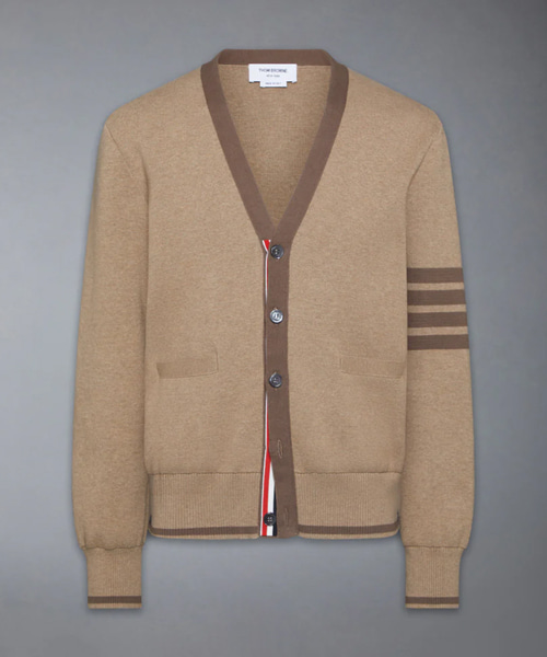 밀라노 스티치 4-바 브이넥 가디건