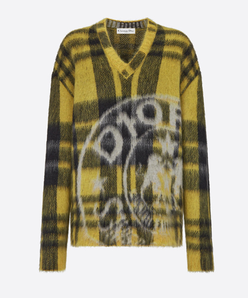 모헤어 울 니트 스웨터