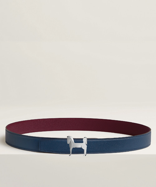 파나슈 벨트 버클 리버시블 가죽 스트랩 32mm