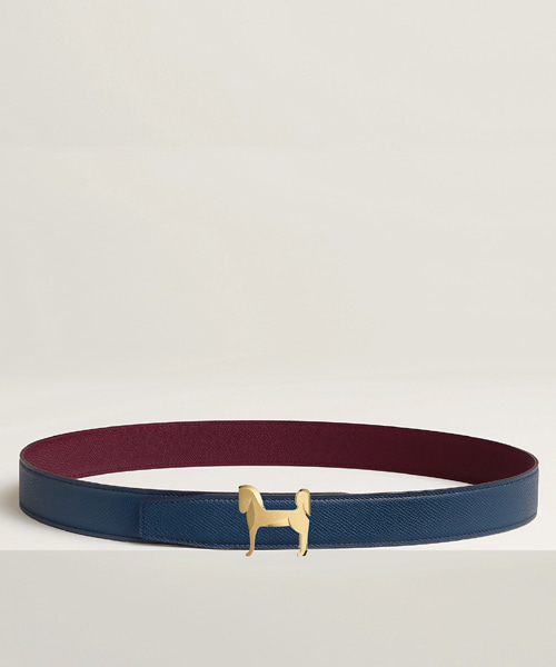 파나슈 벨트 버클 리버시블 가죽 스트랩 32mm