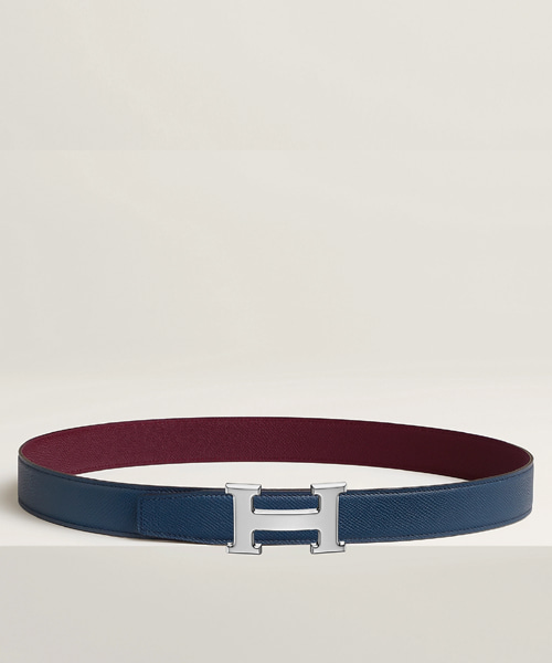 H 벨트 버클 리버시블 가죽 스트랩 32mm