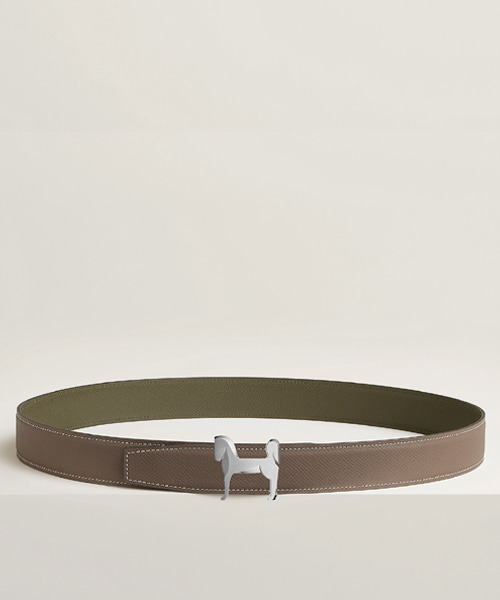 파나슈 벨트 버클 리버시블 가죽 스트랩 32mm