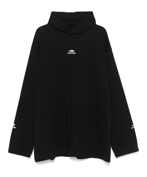 엠브로이더드 스키 코튼 후디