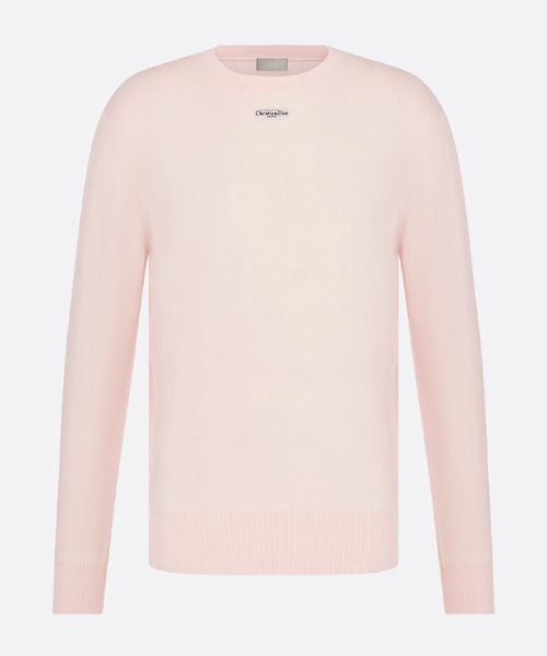 울 저지 라벨 스웨터