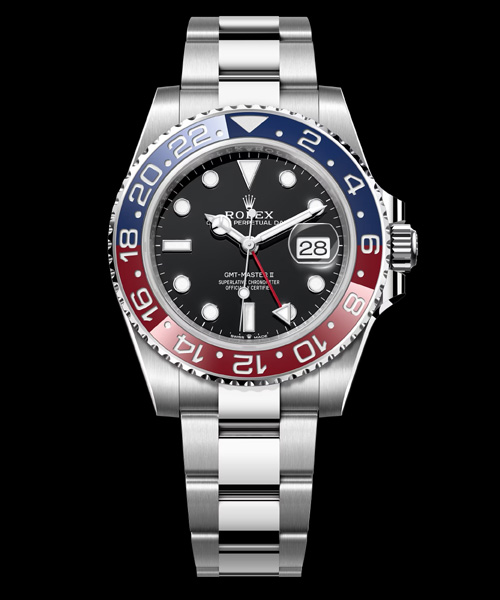 GMT-MASTER II (펩시 / 오이스터 브레이슬릿) 40mm