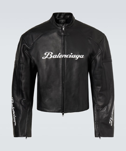 오토모빌리 람보르기니 레더 재킷