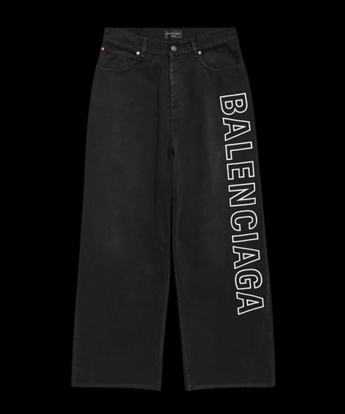 아웃라인 배기 팬츠