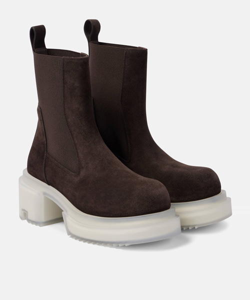 비틀 스웨이드 첼시 부츠