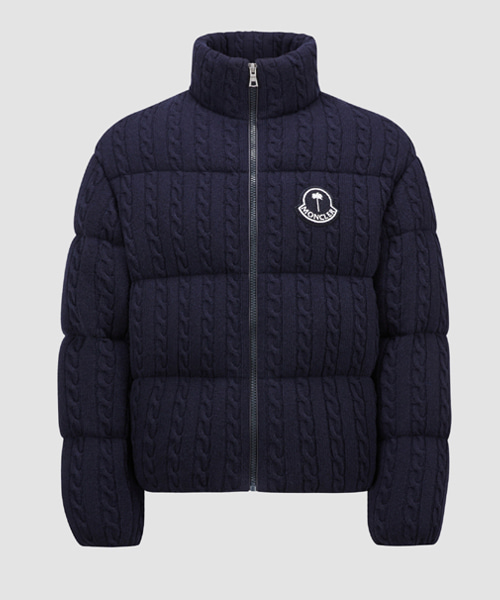 x PALM ANGELS오스트루 울 숏 다운 재킷