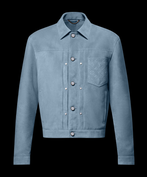 스웨이드 레더 타입 II 트러커 재킷