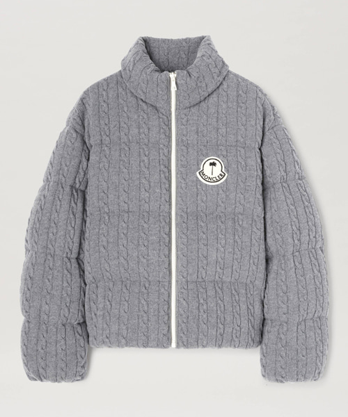 x PALM ANGELS오스트루 울 숏 다운 재킷