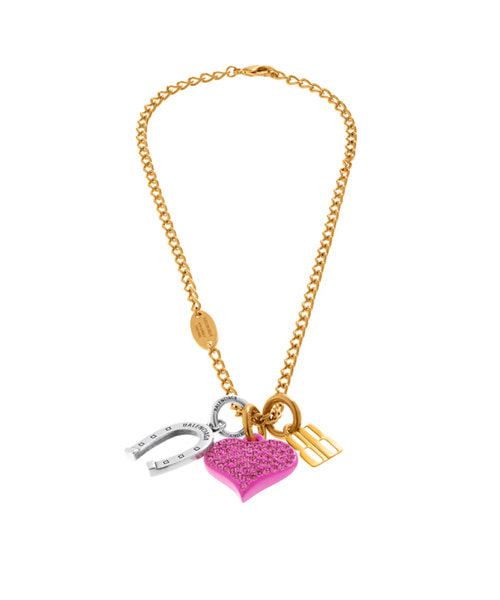 캐러셀 홀스슈 컬렉터 네크리스 멀티컬러