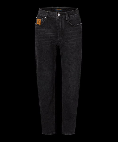 슬림 핏 데님 팬츠