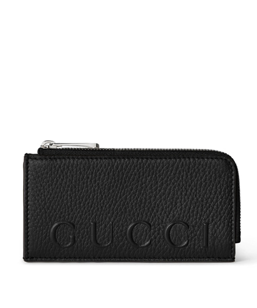 로고 지퍼 카드 홀더