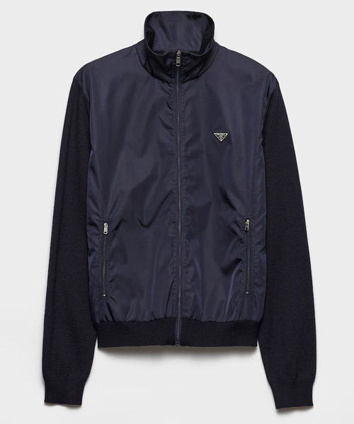 슈퍼 파인 울 지퍼 가디건