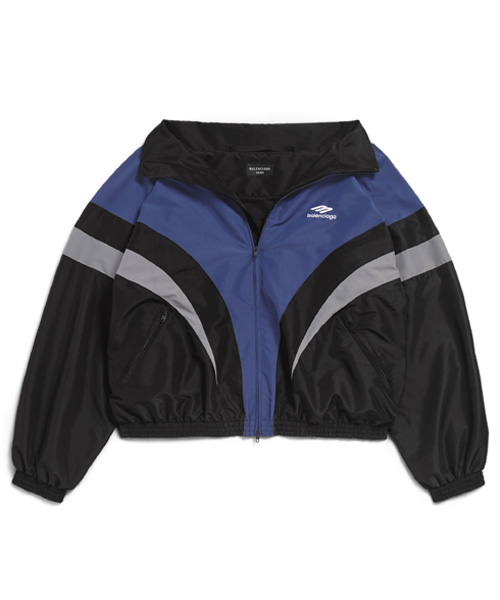 3B 스포츠 아이콘 오프 숄더 트랙수트 재킷