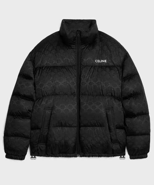 트리옹프 나일론 자카드 다운 재킷
