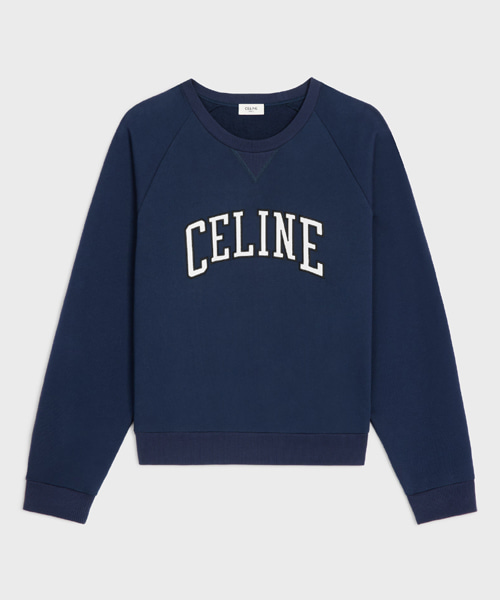 코튼 플리스 레귤러 스웨트셔츠