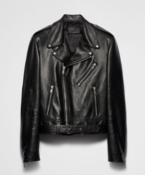 레더 바이커 자켓